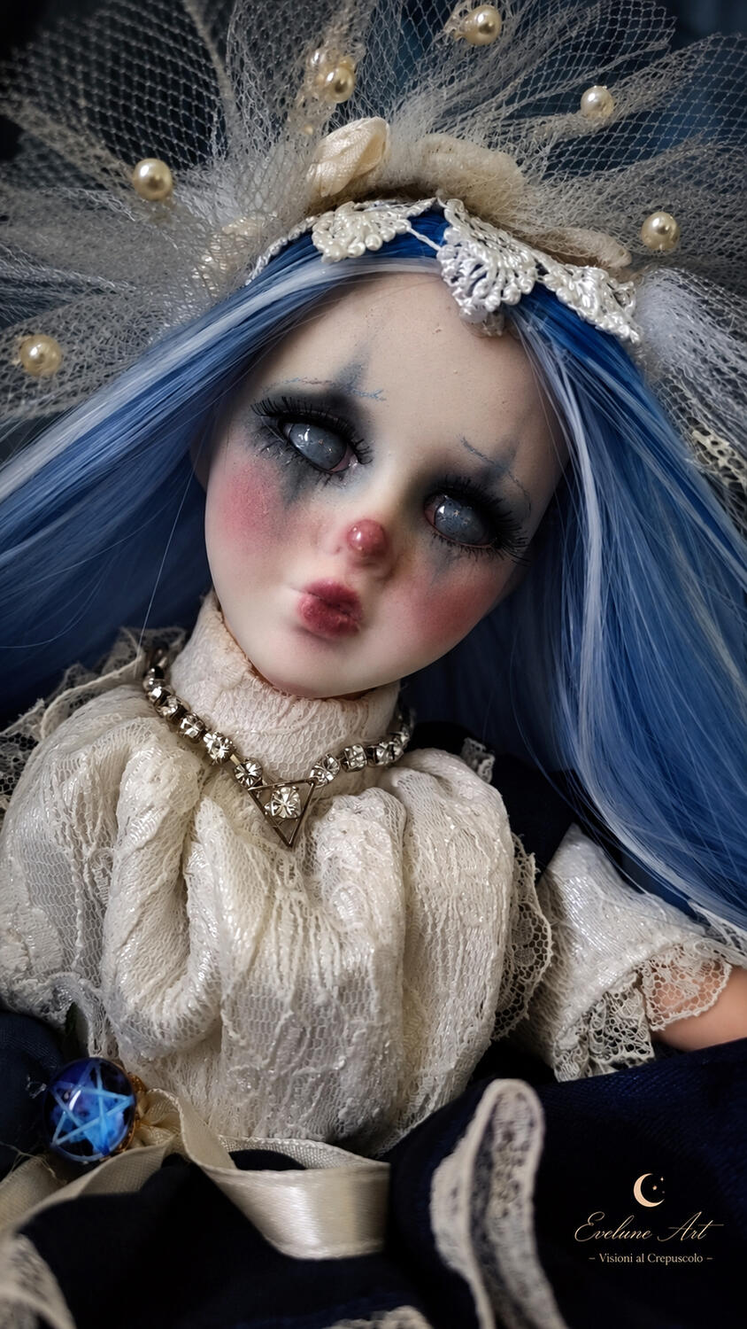Finny Carillon Bambola Clown 