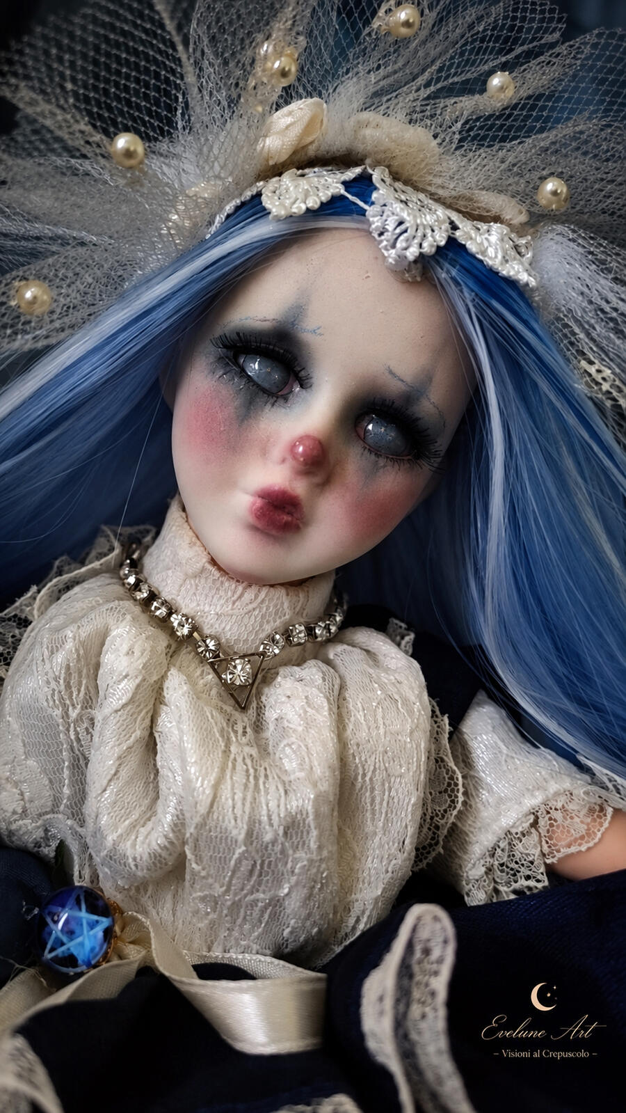 Finny Carillon Bambola Clown 
