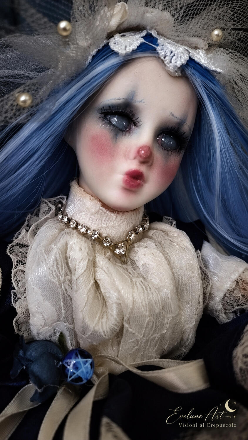 Finny Carillon Bambola Clown 