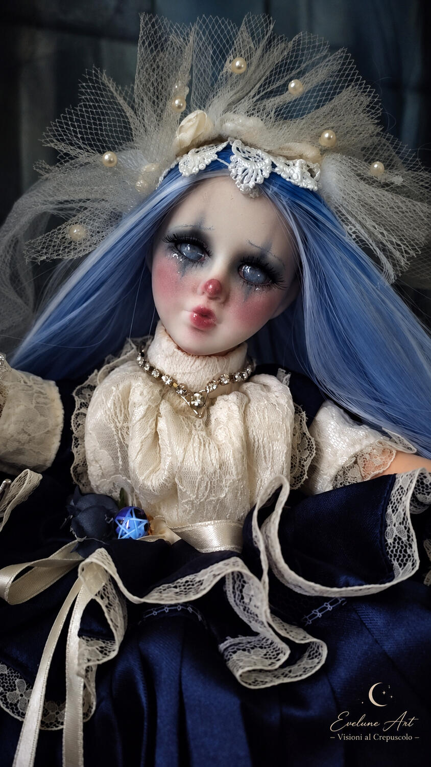 Finny Carillon Bambola Clown 