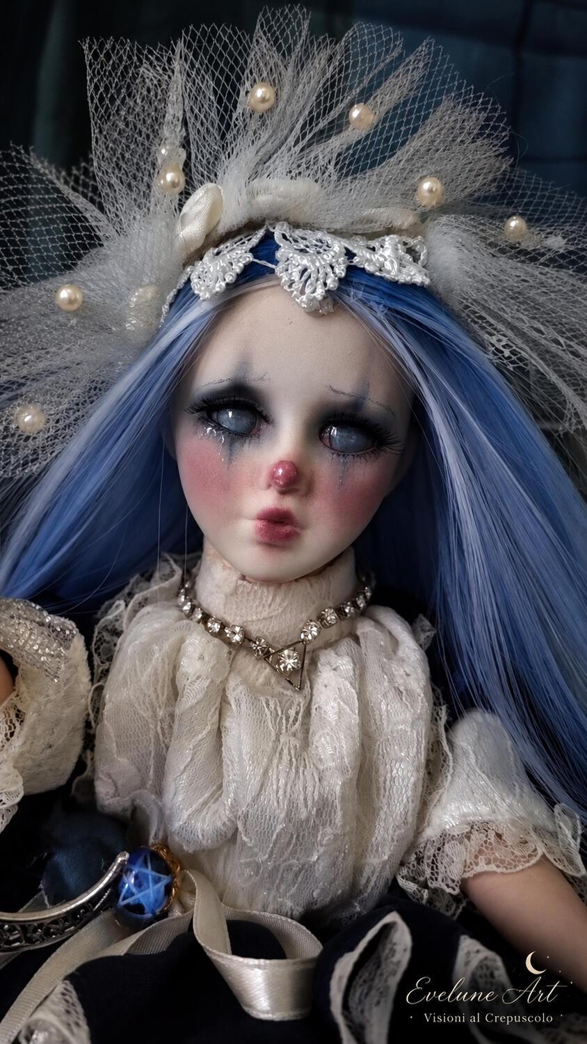 Finny Carillon Bambola Clown 