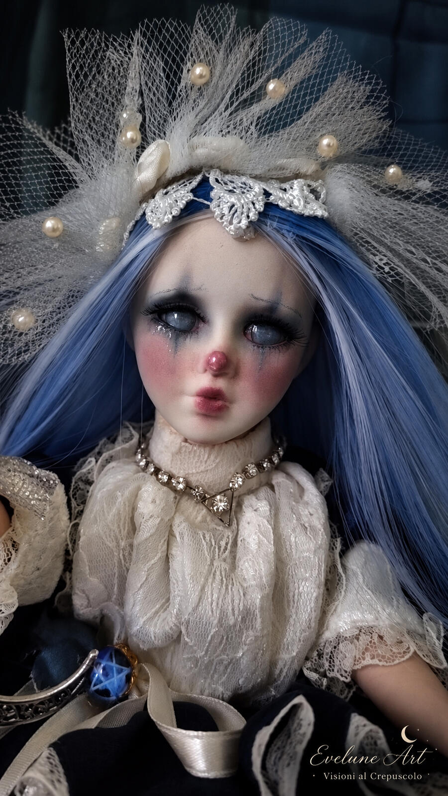 Finny Carillon Bambola Clown 