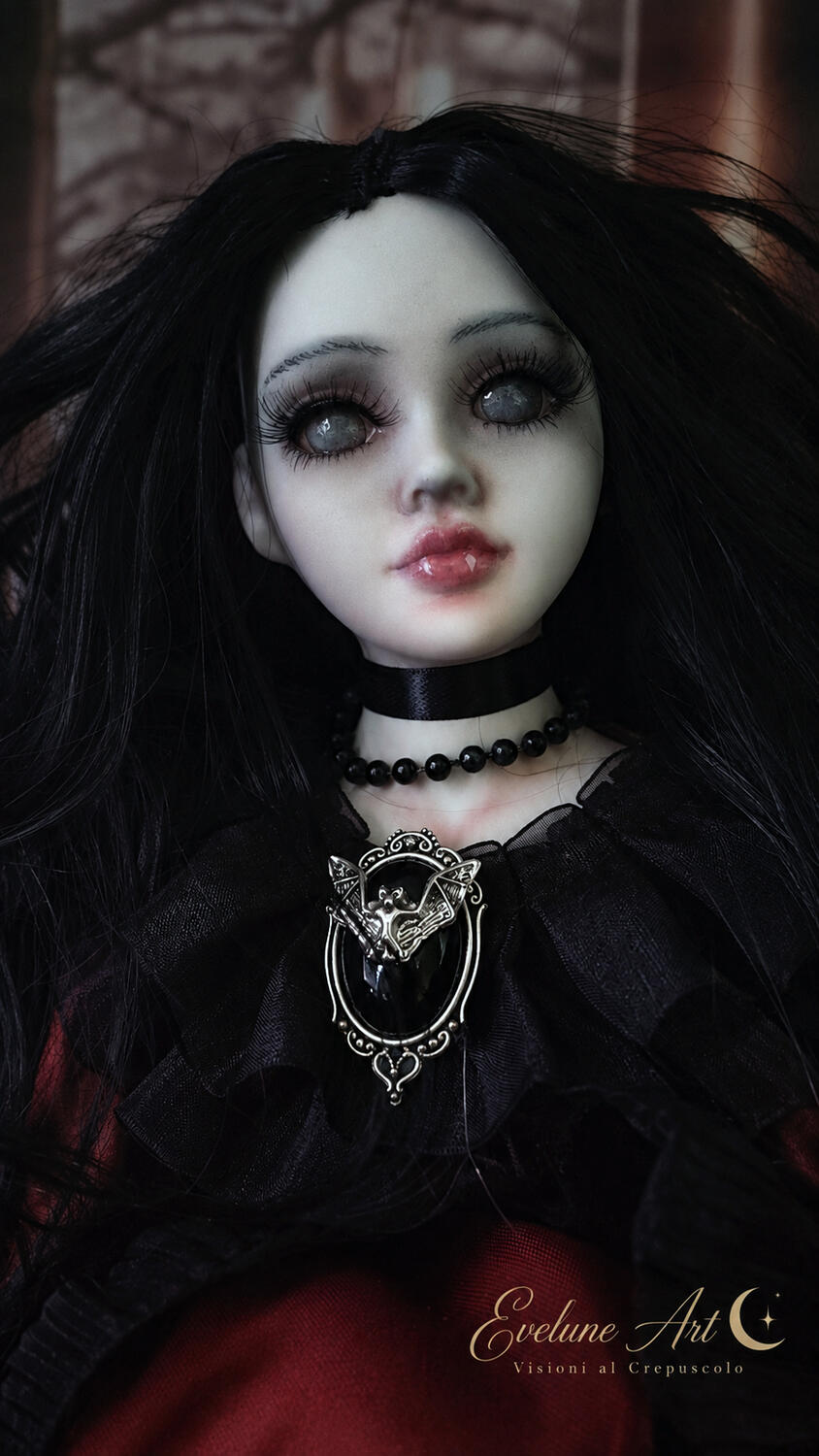 Dissea Bambola Vampira Gotica Vittoriana