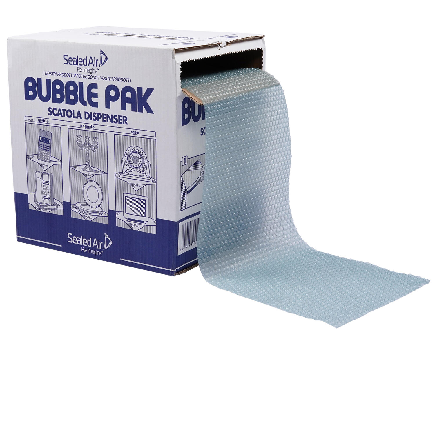 Rotolo per Imballaggio AIRCAP STRAP ELLRT Film Bolle d'Aria SEALED AIR