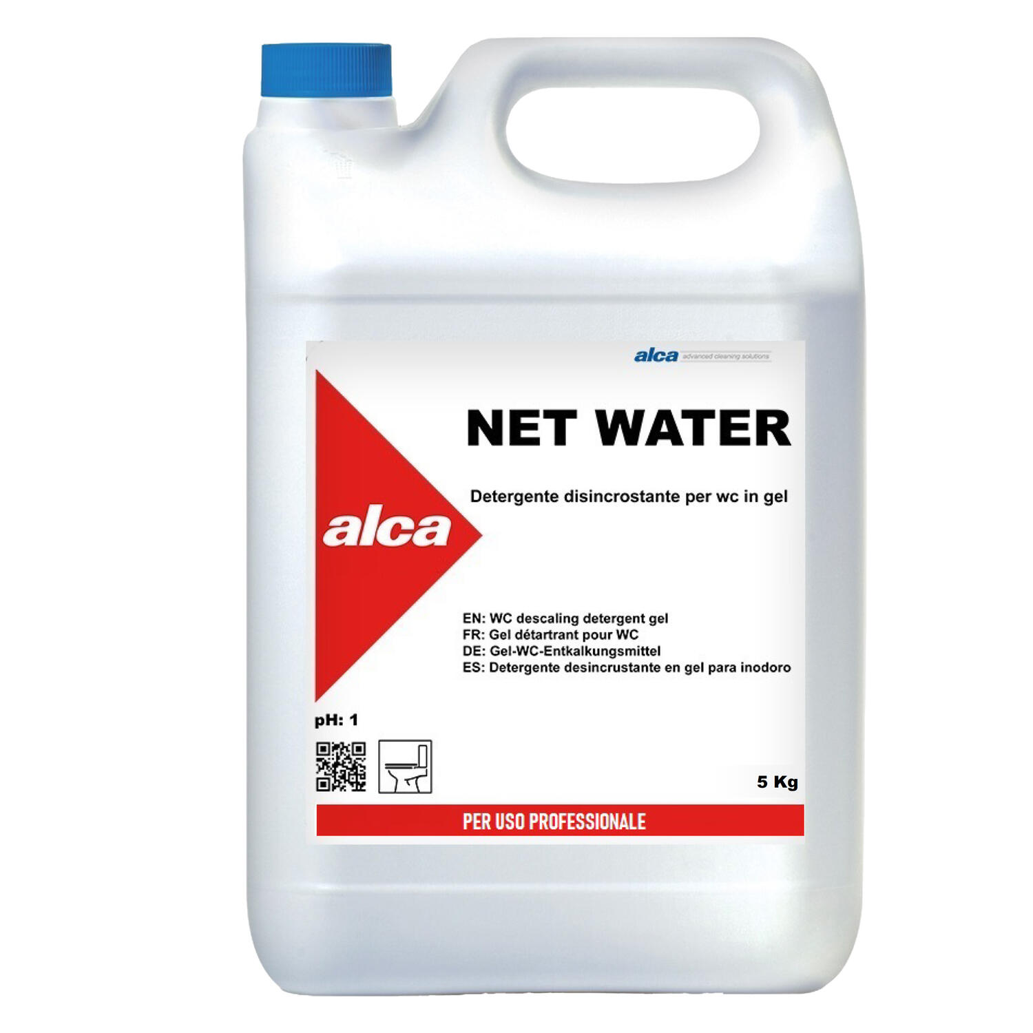 Detergente Disincrostante WC NET WATER Acido ALCA