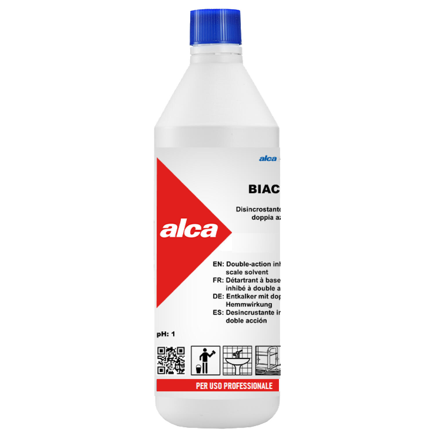 Detergente Disincrostante WC BIACIDE per Incrostazioni e Ruggine ALCA