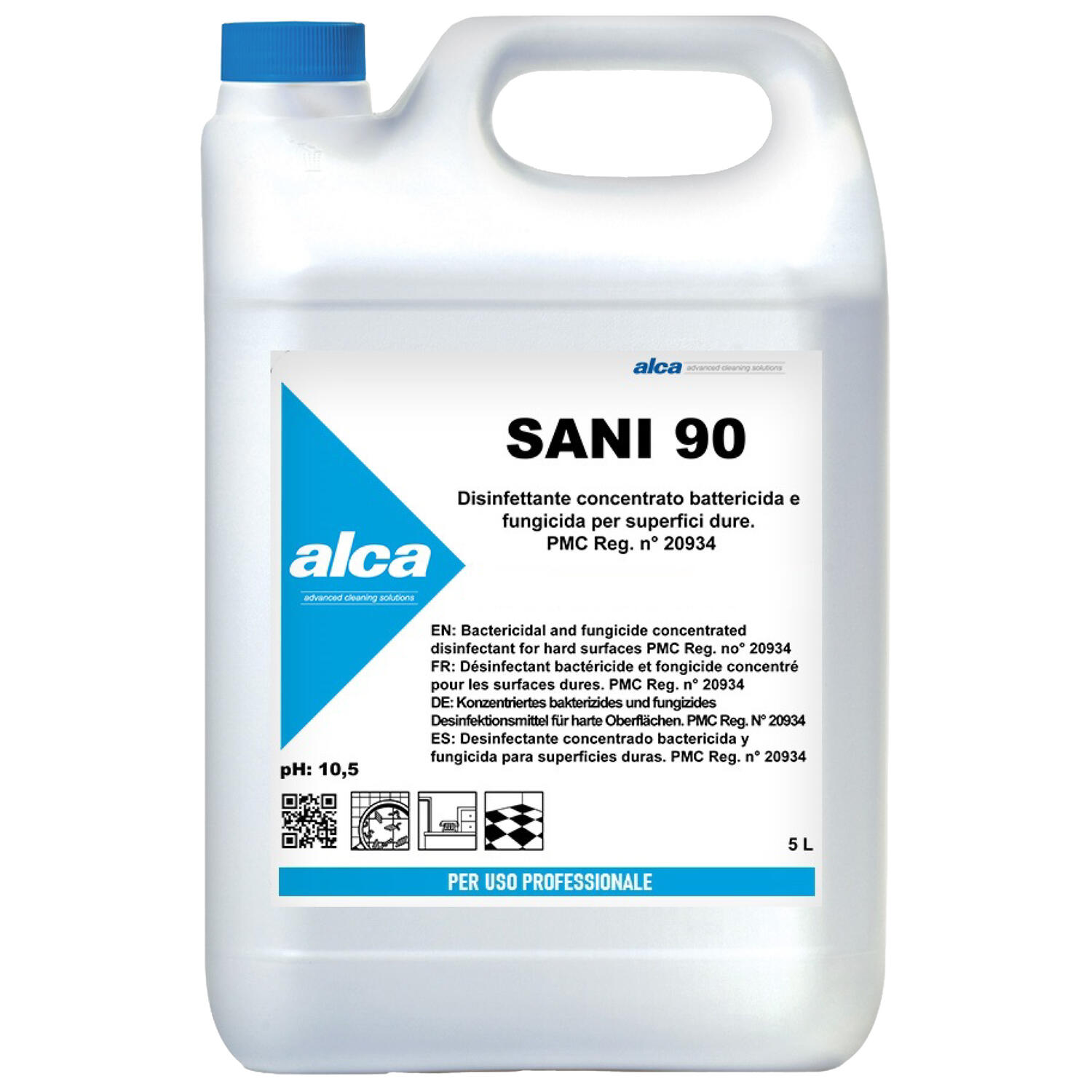 Disinfettante e Fungicida Concentrato  SANI 90 Battericida ALCA