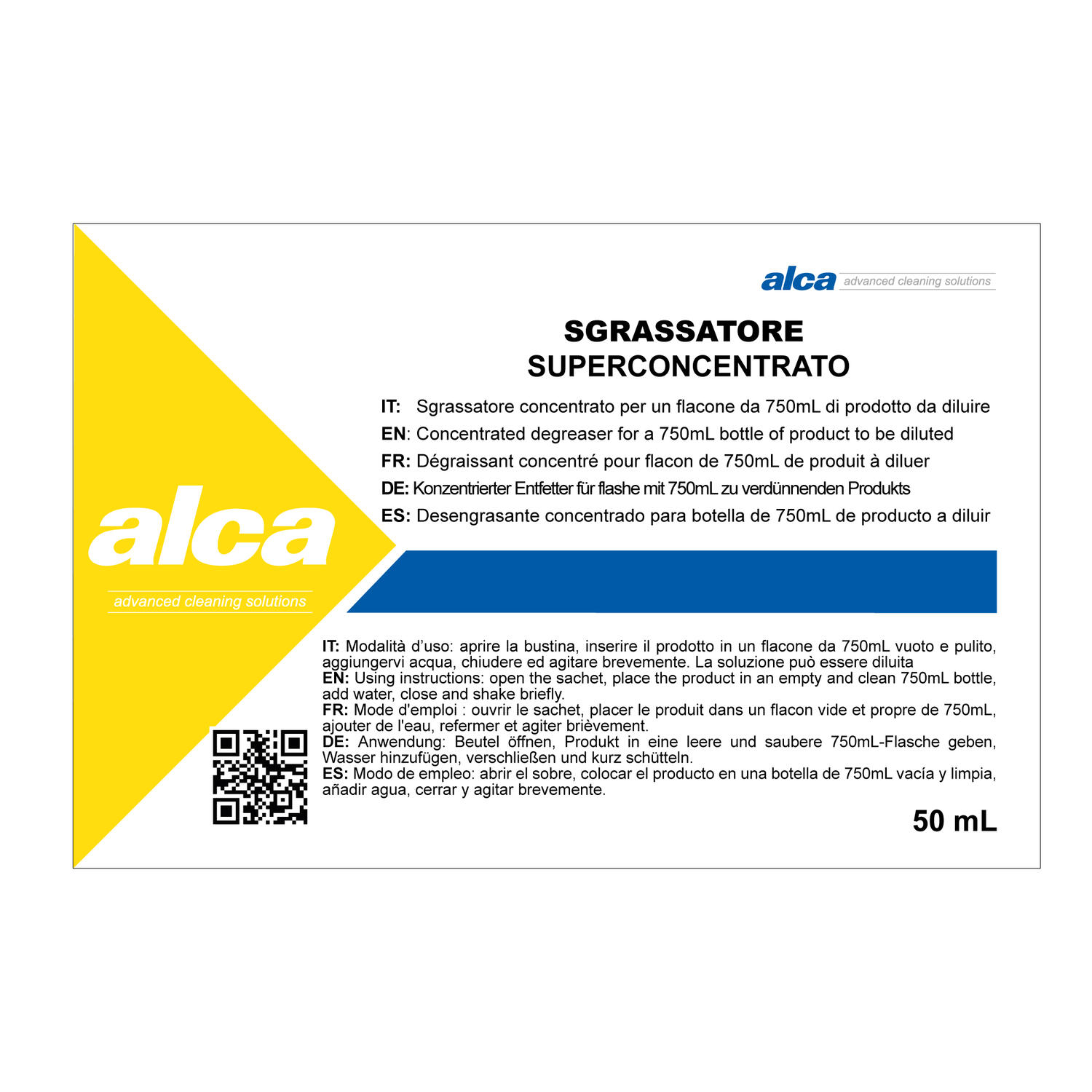 Sgrassatore Super Concentrato Monodose ALCA