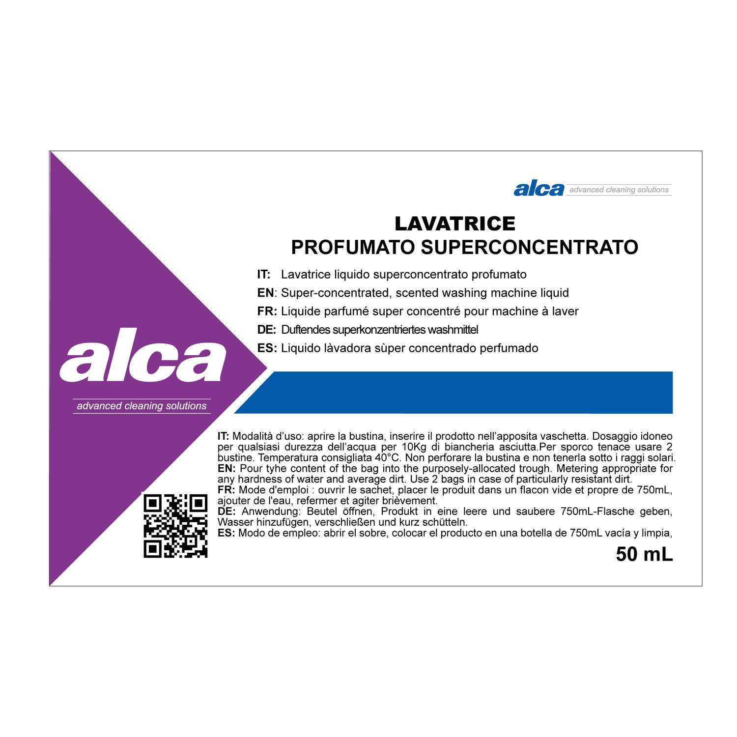 Detersivo da Lavatrice Monodose Profumo Gradevole ALCA