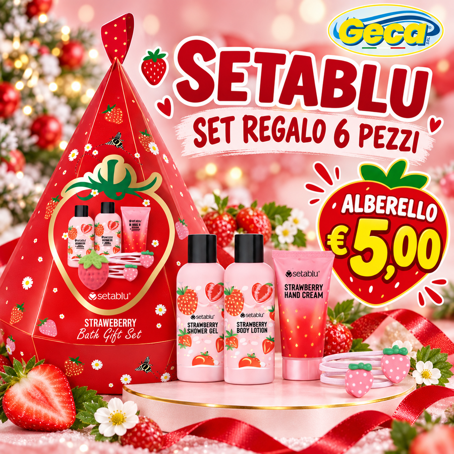 SETABLU SET REGALO 6 PEZZI ALBERELLO 