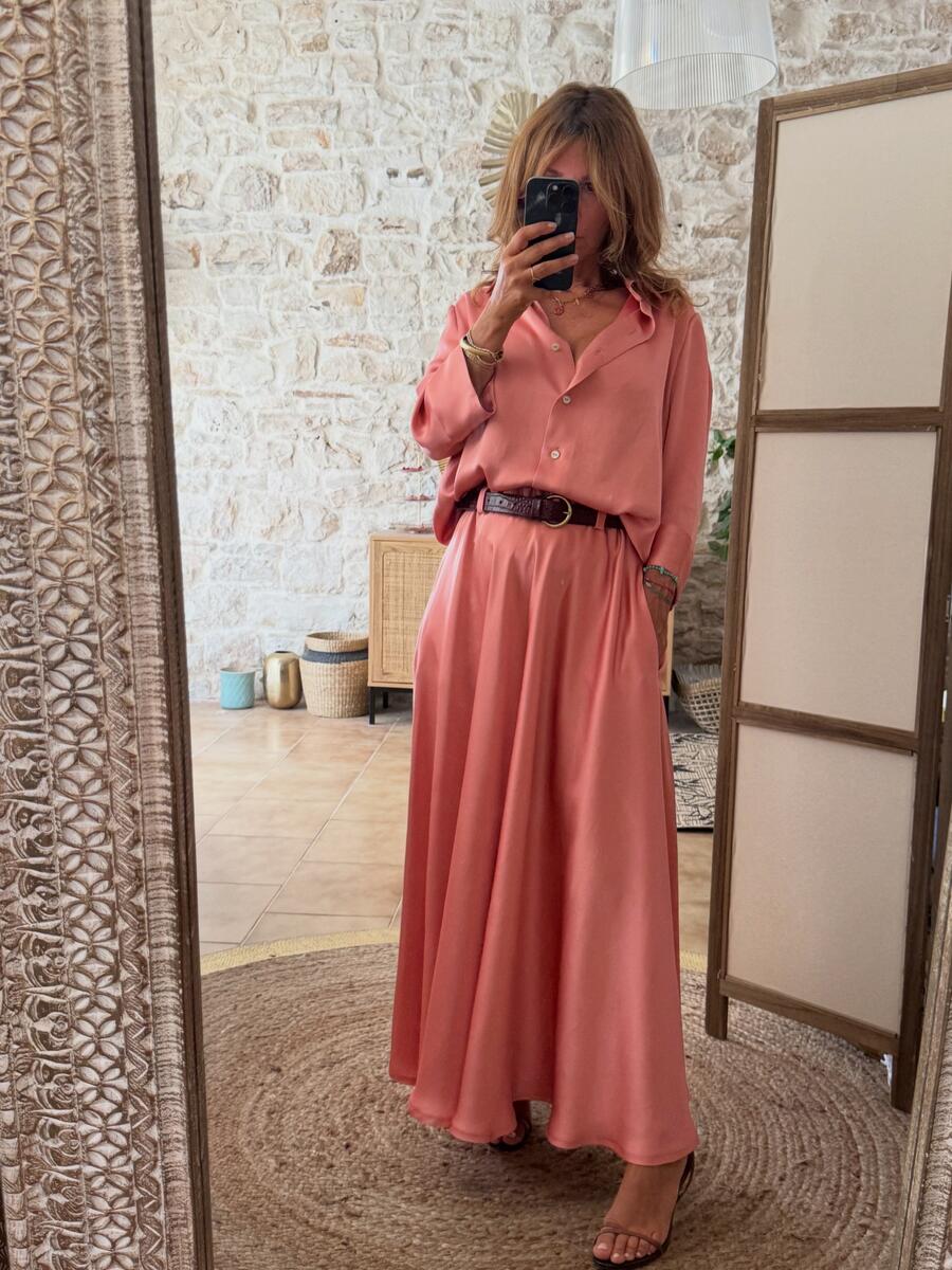 Gonna Sofia powder pink