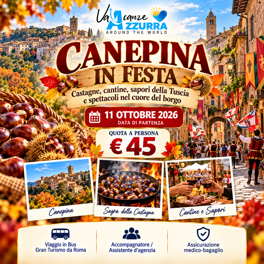 11 OTTOBRE 2026 CANEPINA IN FESTA