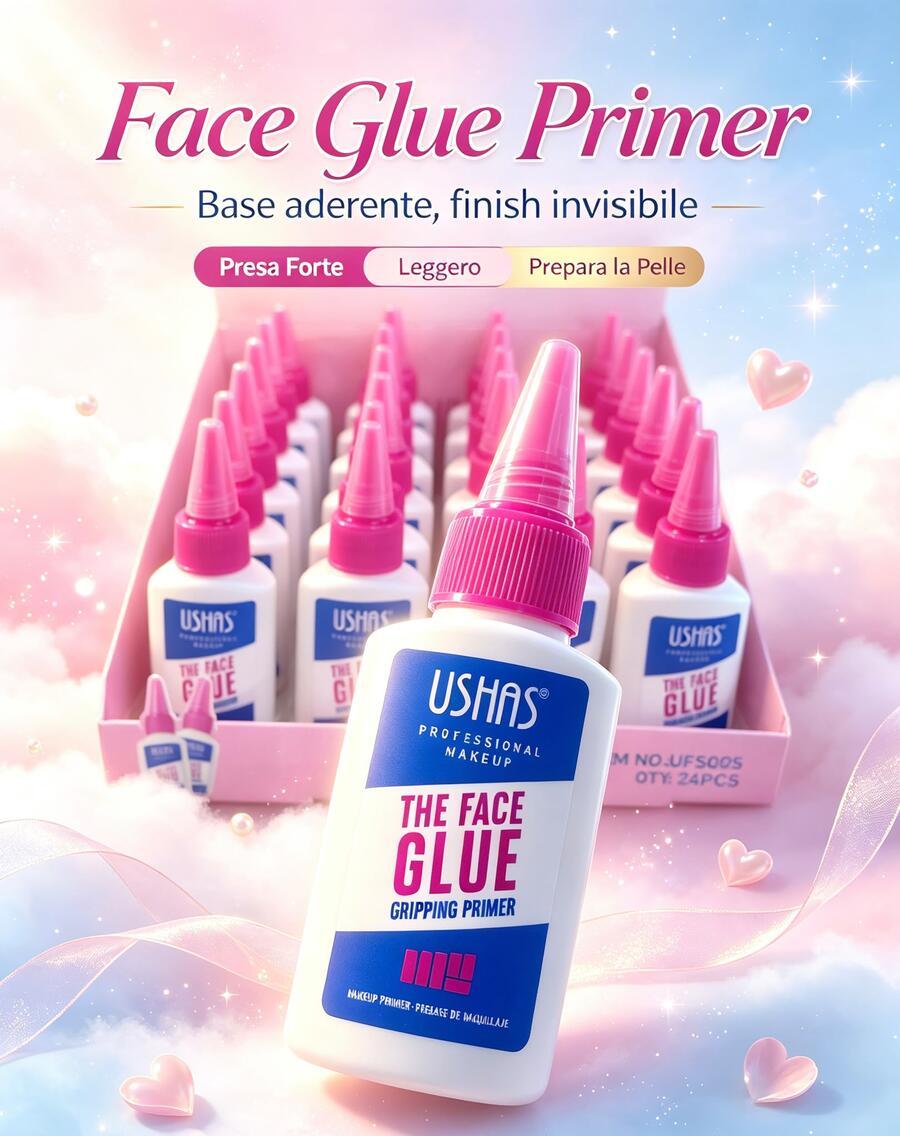 Ushas  The Face Glue Primer [Conf. da 24 pezzi]
