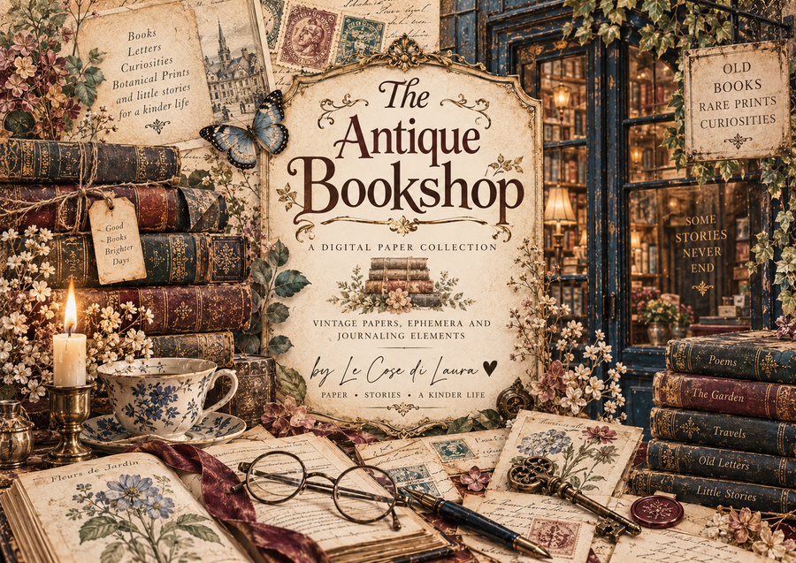 The Antique Bookshop kit digitale 