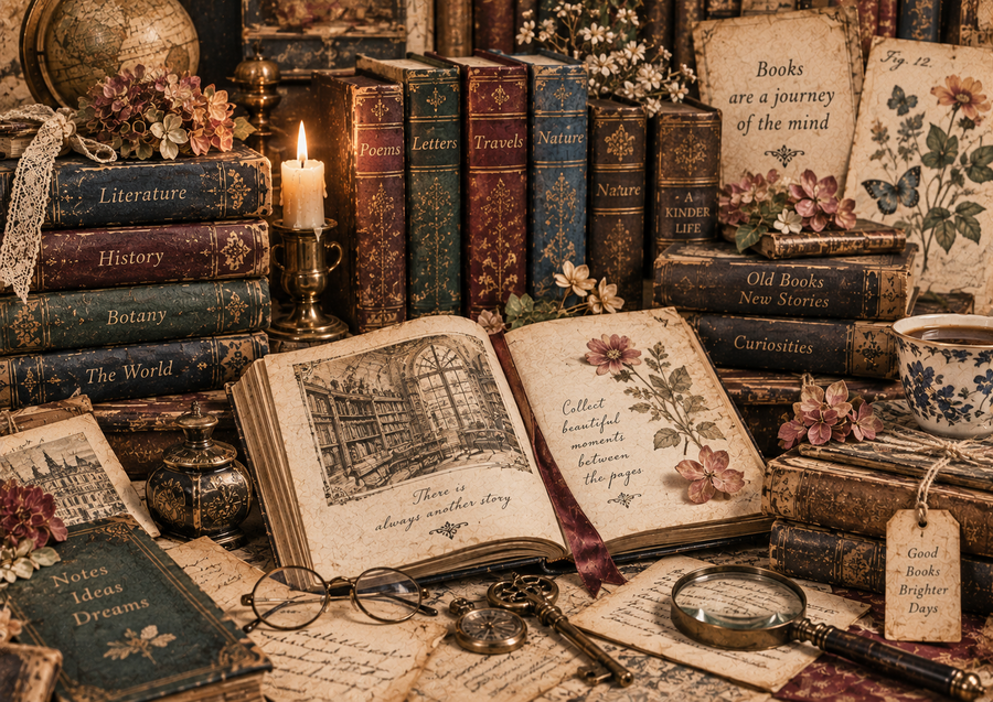 The Antique Bookshop kit digitale 