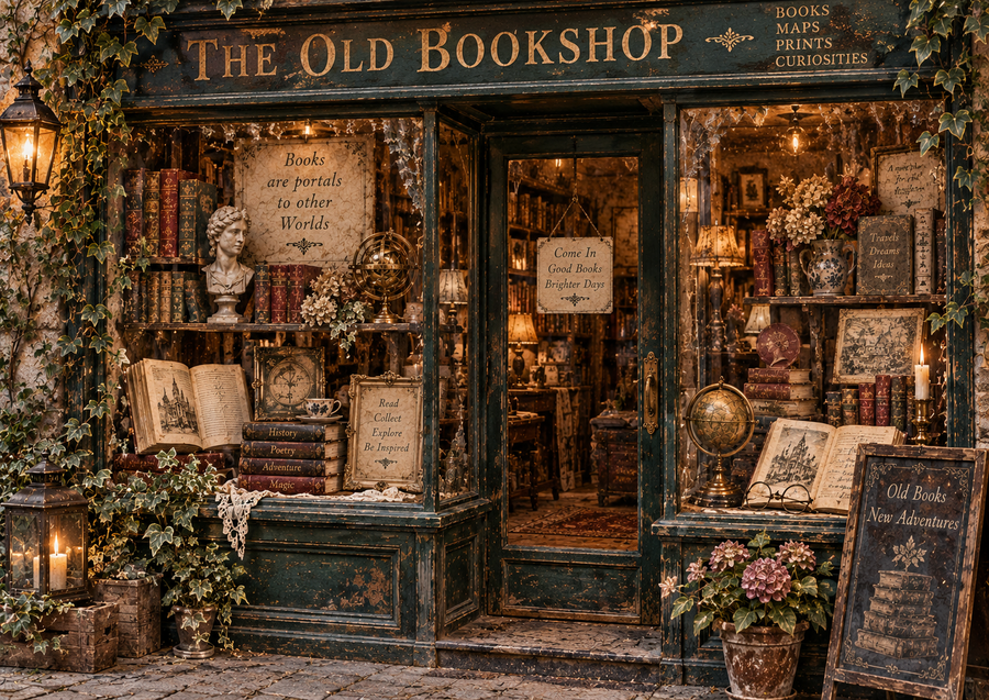 The Antique Bookshop kit digitale 