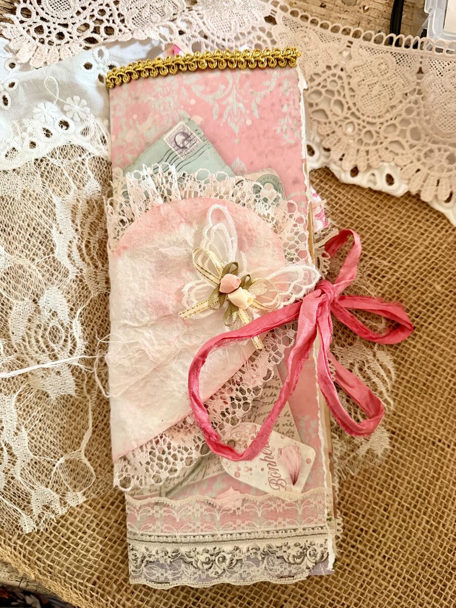 Romantic Paris - Handmade Journal