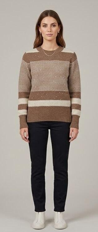 Maglia Influencer Rigata