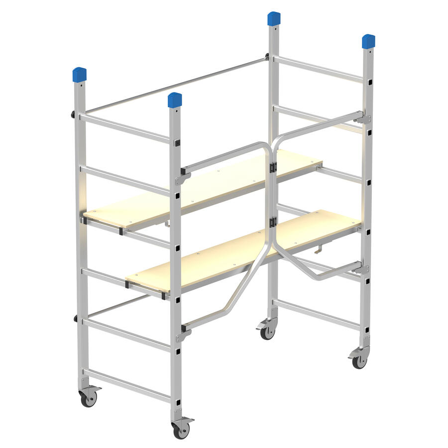 Trabattello DINAMICO in Alluminio 168 x 75 x 180 cm MARCHETTI