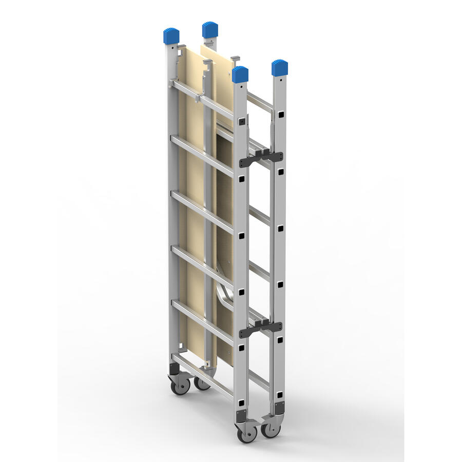 Trabattello DINAMICO in Alluminio 168 x 75 x 180 cm MARCHETTI