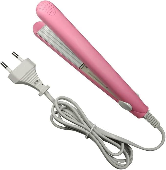 MINI PIASTRA CAPELLI LISCI CERAMICA PORTATILE DA VIAGGIO 