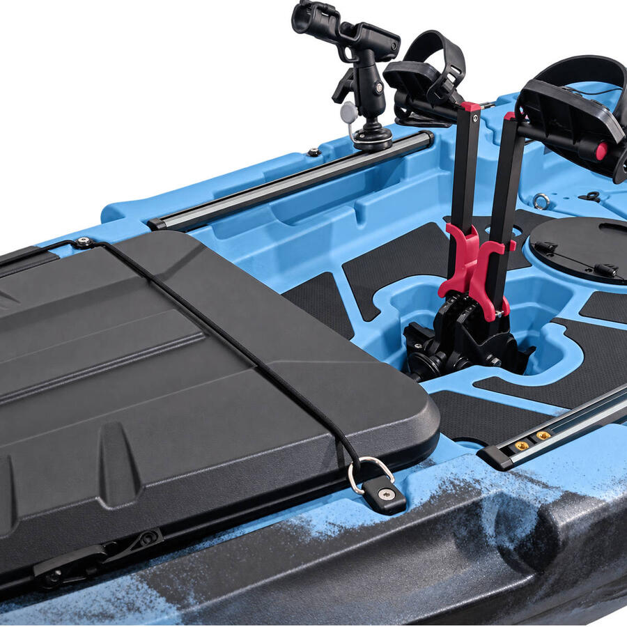 Kayak da pesca a pedali divisibile - smontabile - SKF K3 - 300 cm - Blue