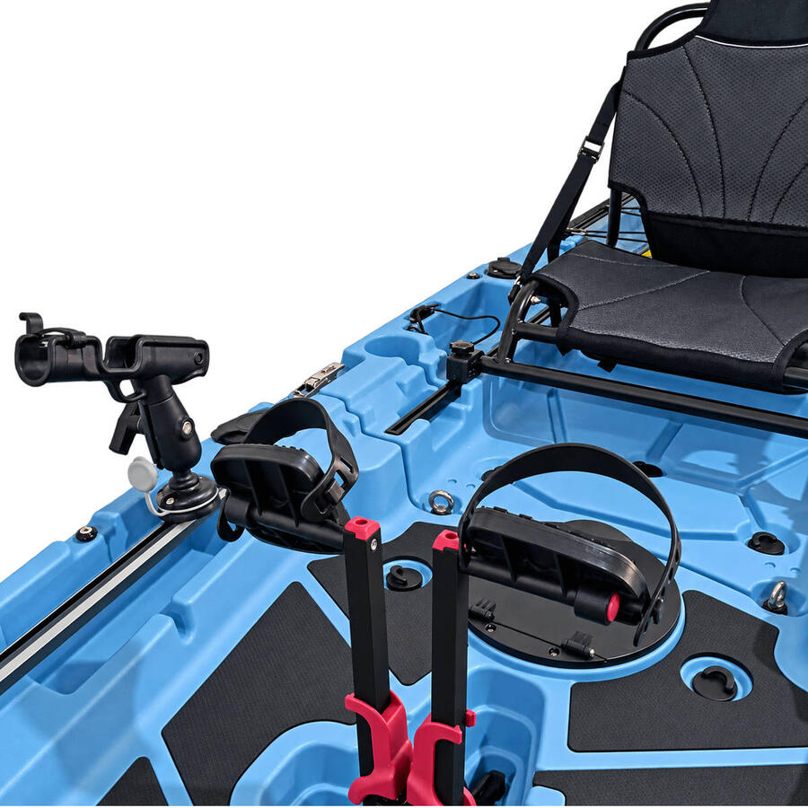Kayak da pesca a pedali divisibile - smontabile - SKF K3 - 300 cm - Blue