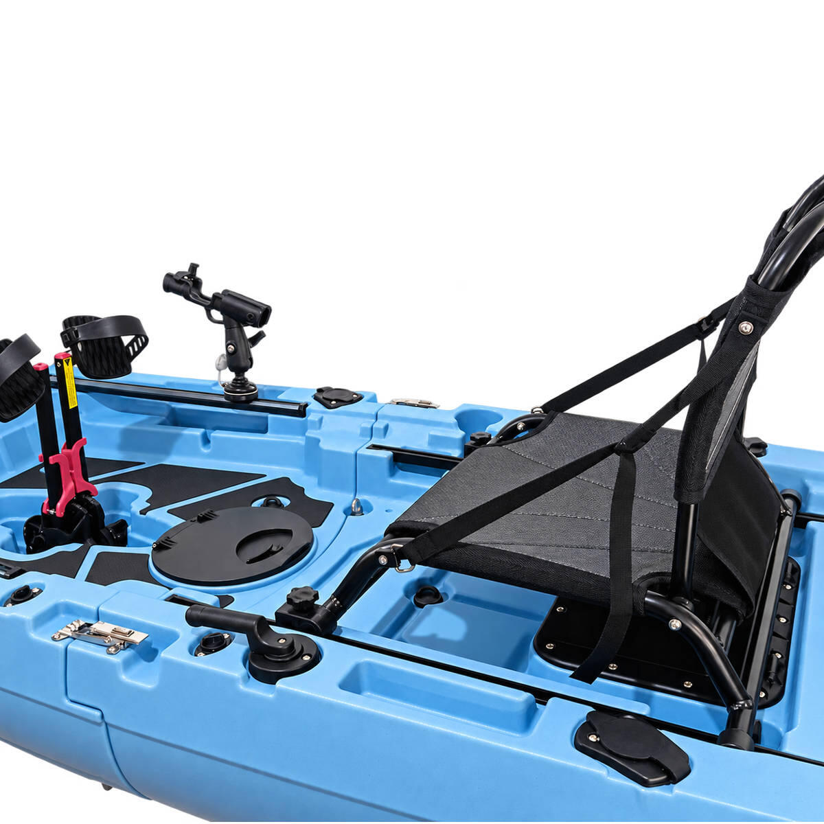 Kayak da pesca a pedali divisibile - smontabile - SKF K3 - 300 cm - Blue