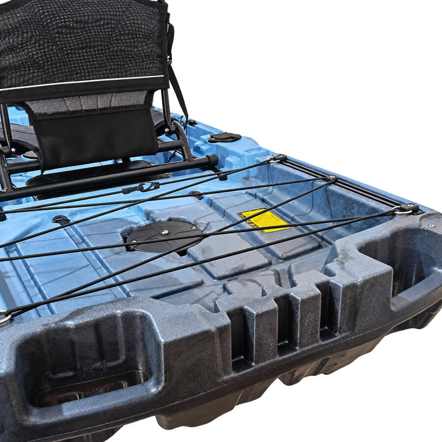 Kayak da pesca a pedali divisibile - smontabile - SKF K3 - 300 cm - Blue