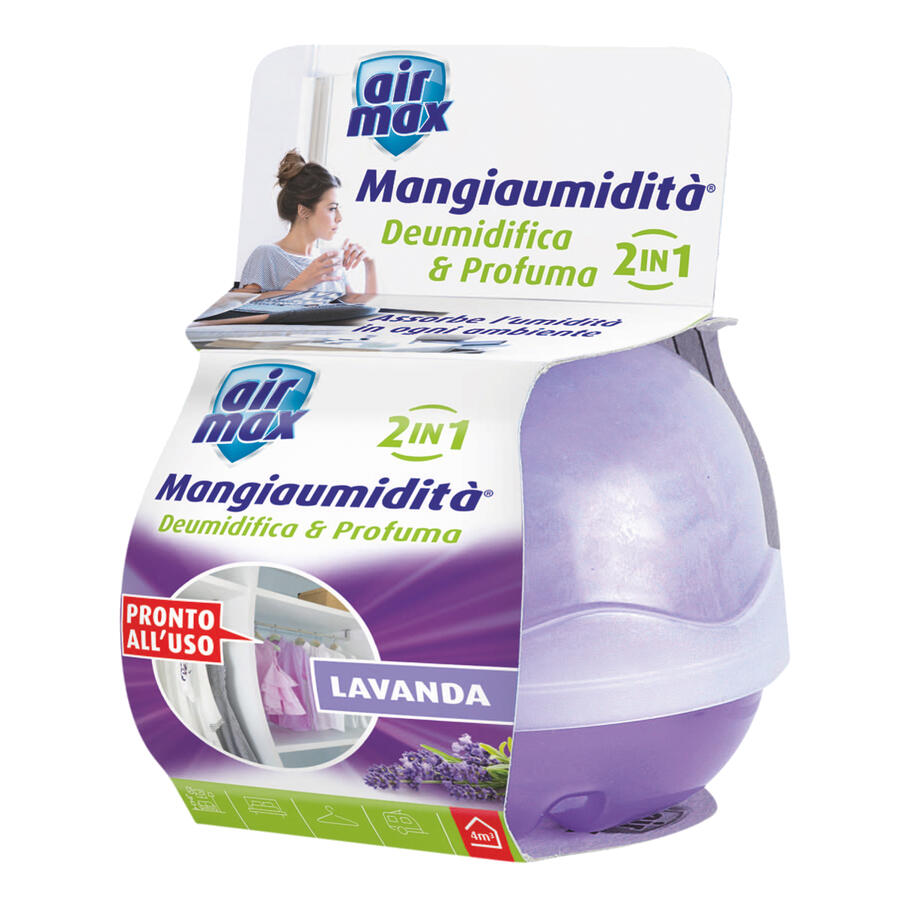 Mangiaumidità 2 in 1 Deumidifica e Deodora da 40 gr AIR MAX
