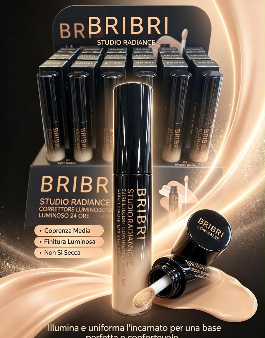 BriBri Studio Radiance Concealer 24H [Conf. da 24 pezzi]