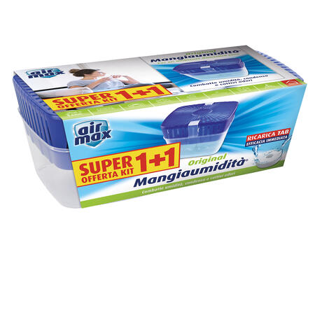 Kit Mangiaumidità Ricaricabile TAB VORTEX 450 gr AIR MAX