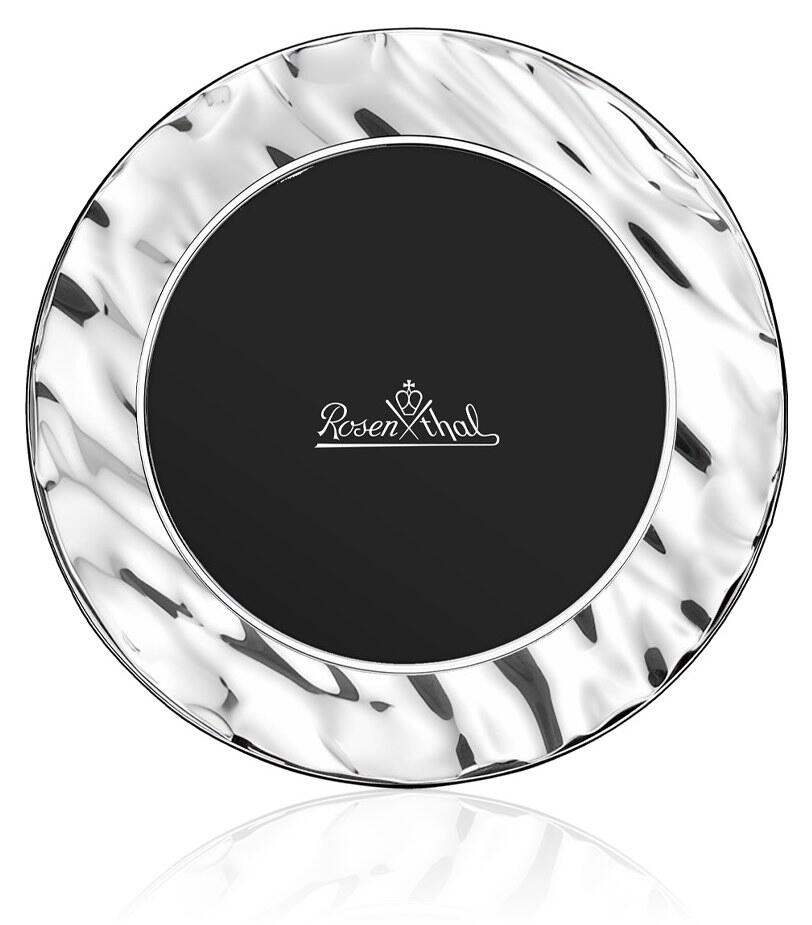 Sequenze - Portafoto Vibration Bilamina Argento Ø10cm