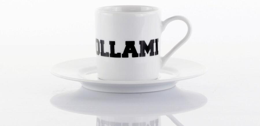 Weissestal Set 3 Tazze Caffè con Piattino Graffiti — Mollami