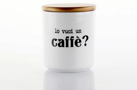 Weissestal Barattolo Porcellana 1L Graffiti — Lo Vuoi un Caffè?