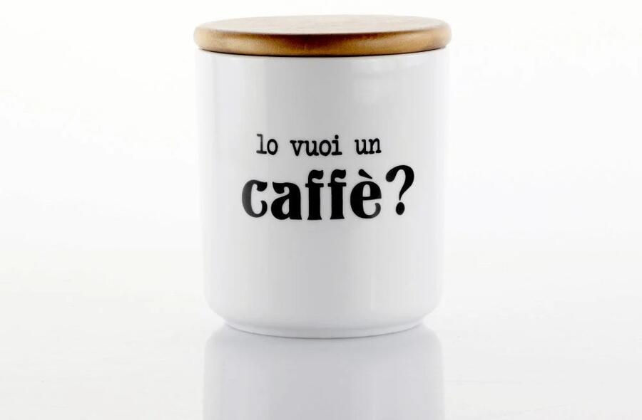 Weissestal Barattolo Porcellana 1L Graffiti — Lo Vuoi un Caffè?