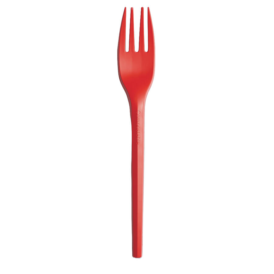 Forchette monouso ECOCOLOR in CPLA da 16 cm BIG PARTY – conf. 20 pz