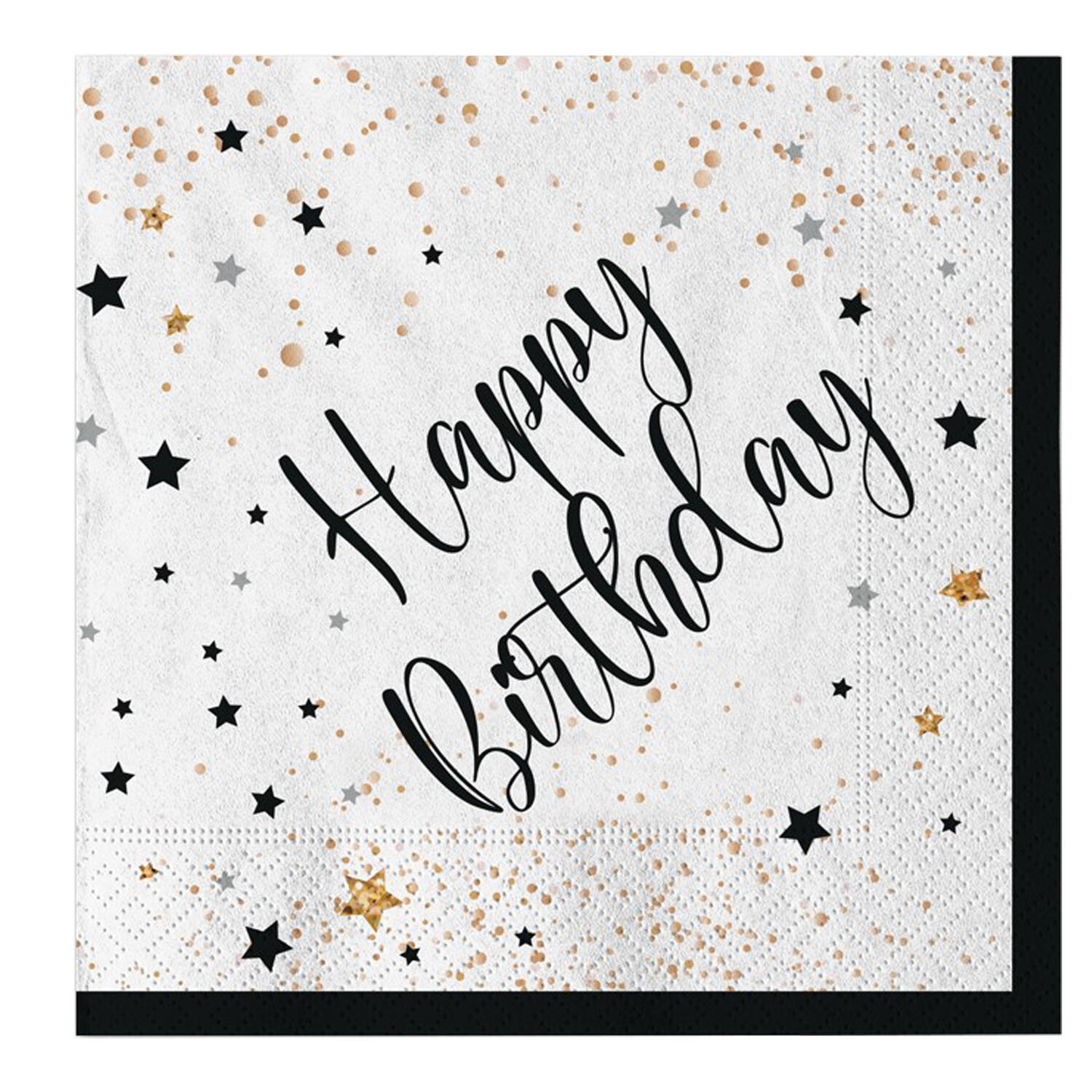 Tovaglioli in Carta 33 × 33 cm BIG PARTY – conf. 20 pz