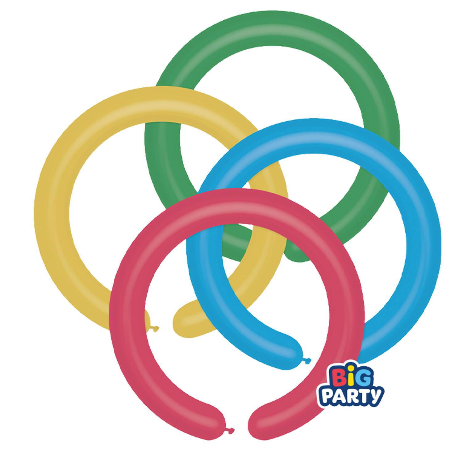 Palloncini modellabili Ø 5 cm BIG PARTY - conf. 12 pz