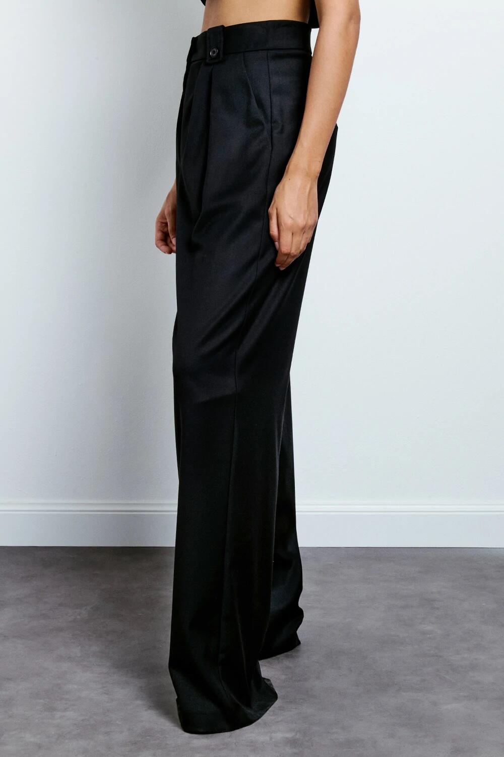 Two Way Pantalone Full Length Nero