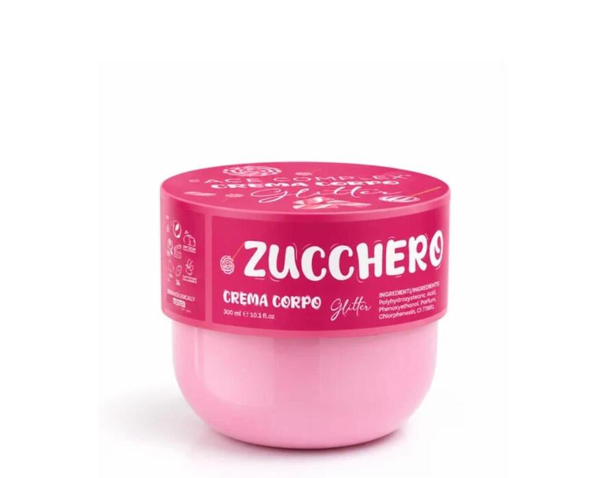 Face Complex Crema Corpo Glitter Zucchero Filato Da 300 ml