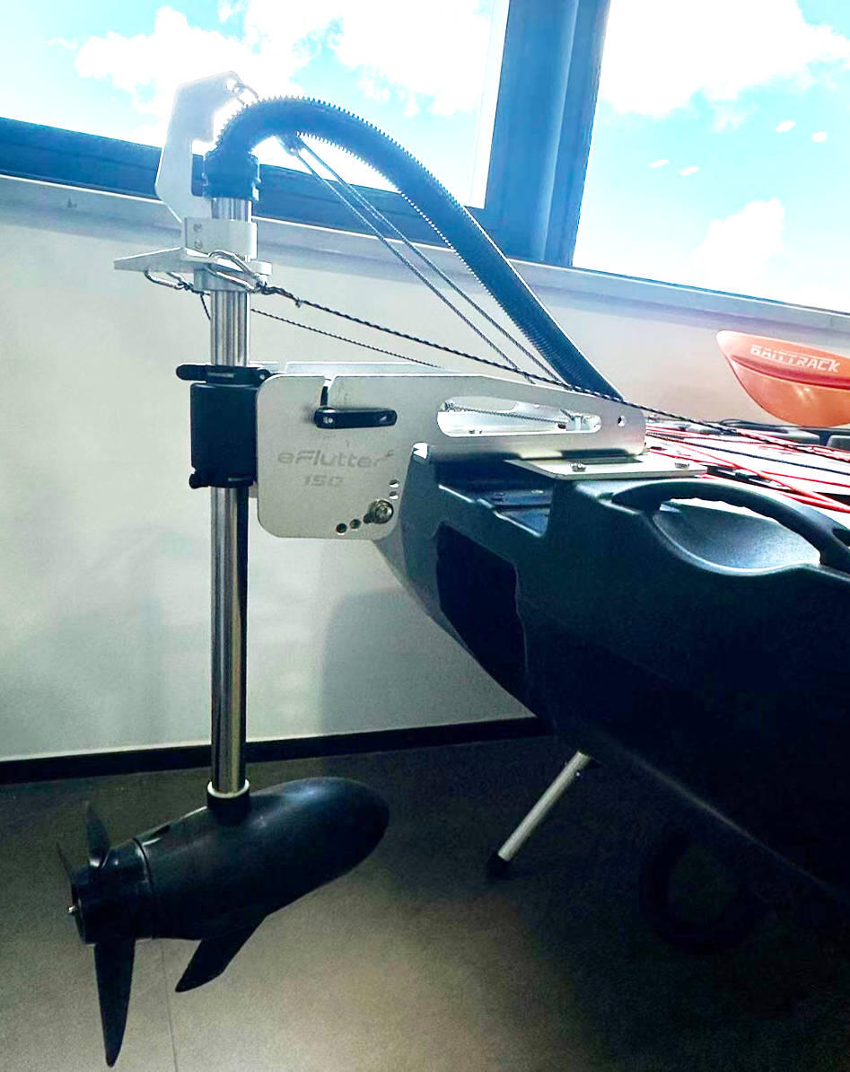 Motore elettrico fuoribordo Brushless 12v 75 lb Haibo - per kayak - Con certificato di potenza