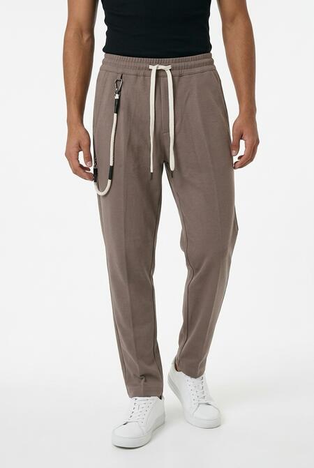 Telamira Pantalaccio Con Catena Tortora