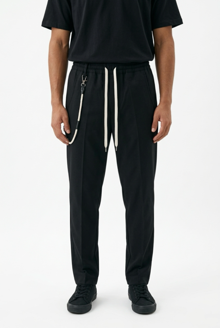 Telamira Pantalaccio Con Catena Nero