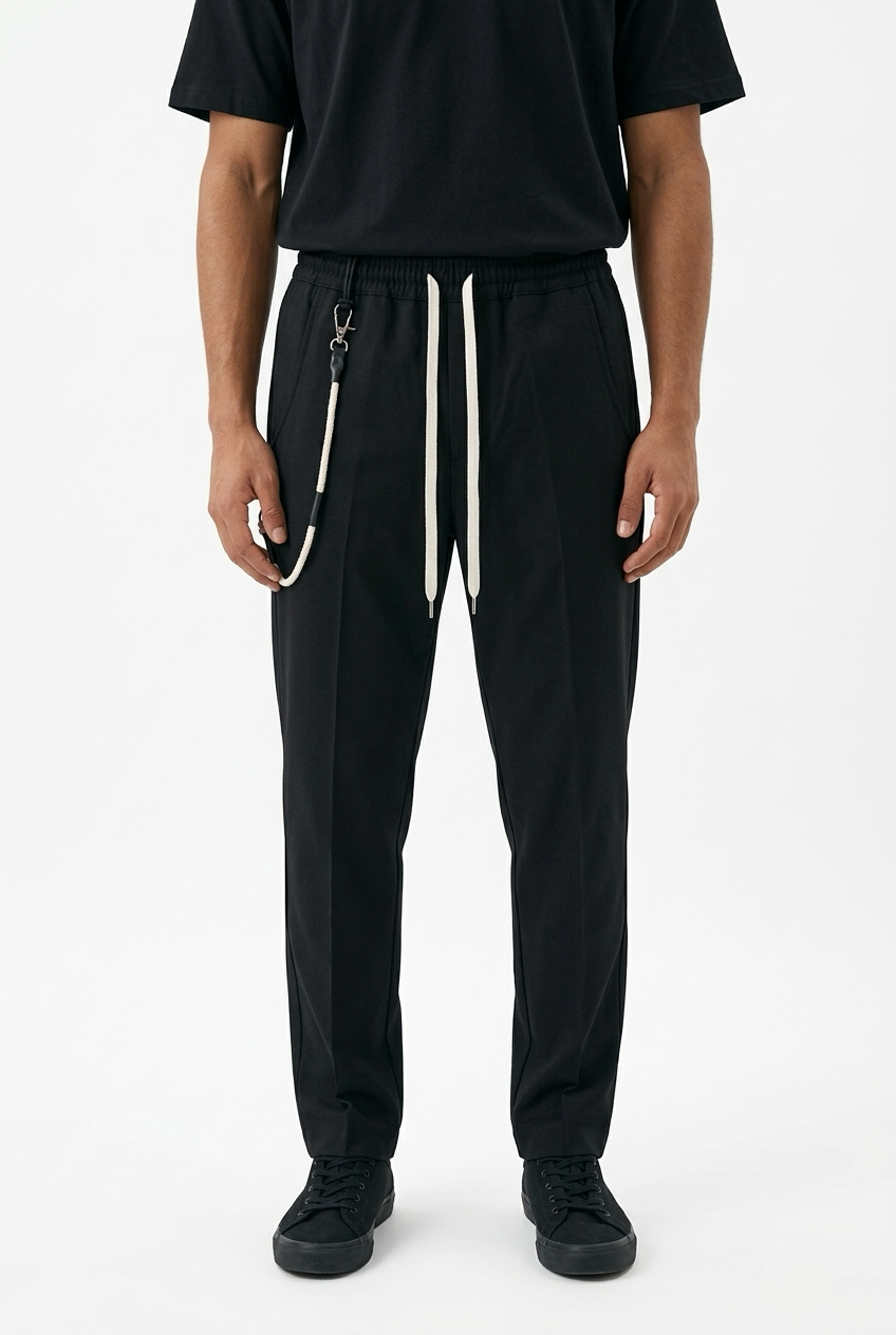 Telamira Pantalaccio Con Catena Nero