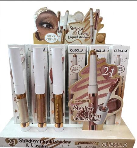 Olibolla Shadow Cream & Liquido Shadow 2 in 1 [Conf. da 48 pezzi]