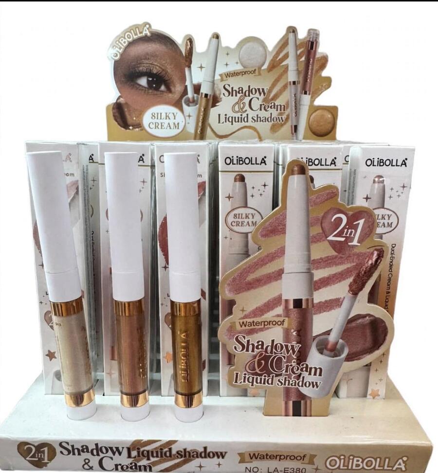Olibolla Shadow Cream & Liquido Shadow 2 in 1 [Conf. da 48 pezzi]