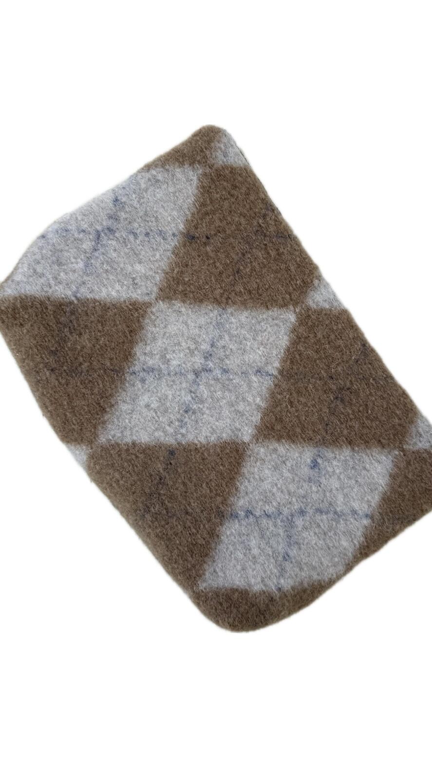 Clutch losanghe beige