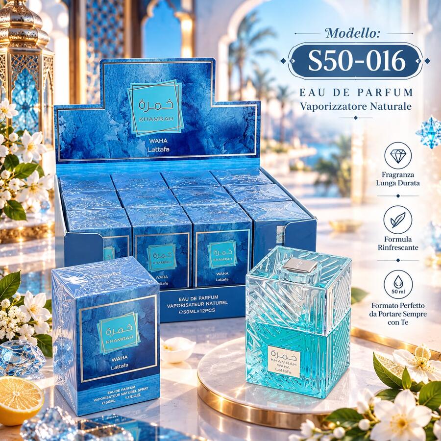 Lattafa Khamrah Wafa Edp da 50 ml [Conf. da 12 pezzi]