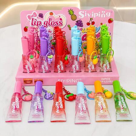 Siyiping Lip Gloss  Fruity Glister [Conf. da 24 pezzi]